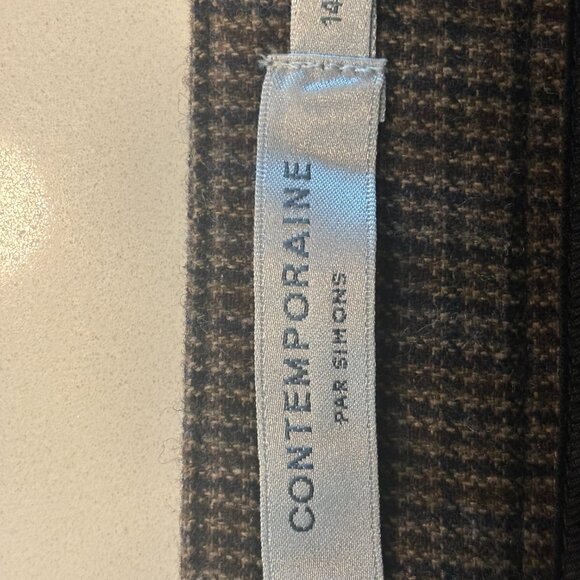 kilt-style warm wool skirt - Picture 6 of 6